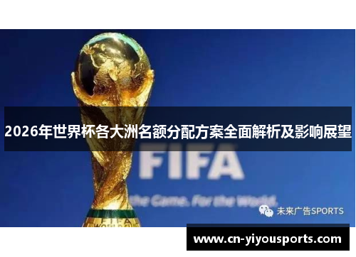 2026年世界杯各大洲名额分配方案全面解析及影响展望